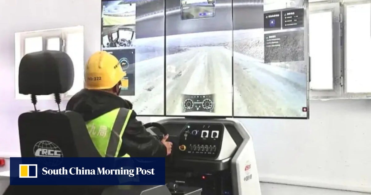 China trials unmanned trucks on world’s highest mine, 5,600 metres from seas