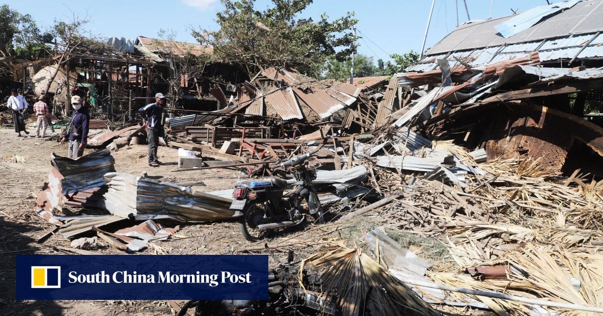 Air strike in central Myanmar kills at least 18