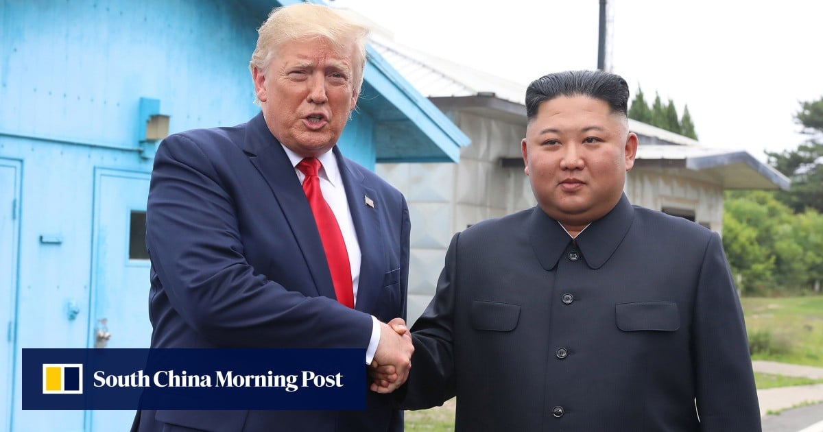 Trump drops North Korea denuclearisation goal, hints at talks with Kim