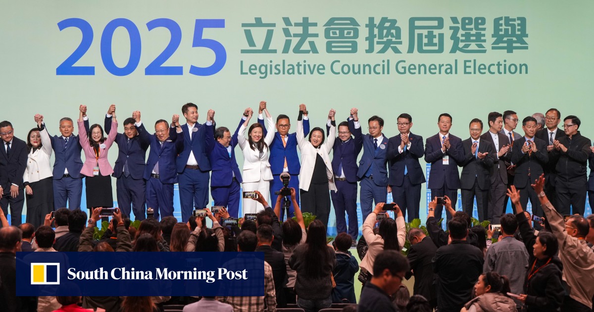 Hong Kong’s new legislature to be youngest in 2 decades, averaging 51 years old