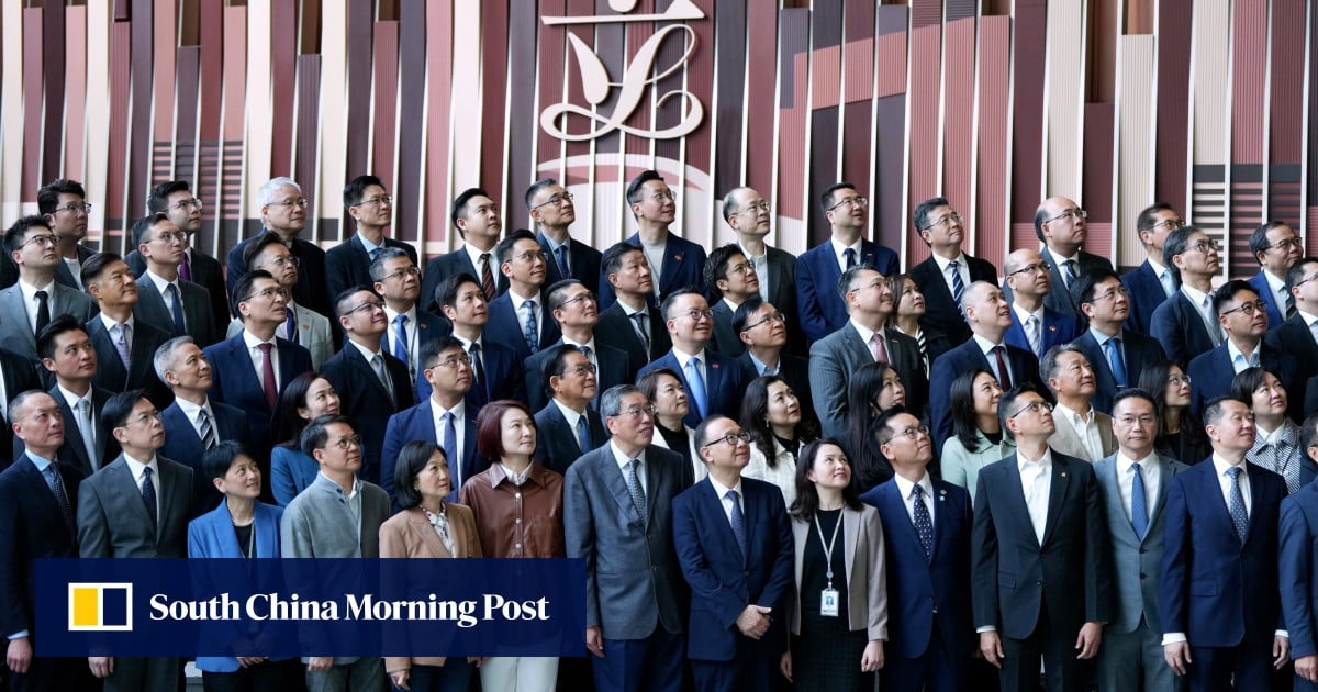 Elected, outgoing Hong Kong lawmakers jointly meet media in show of solidarity