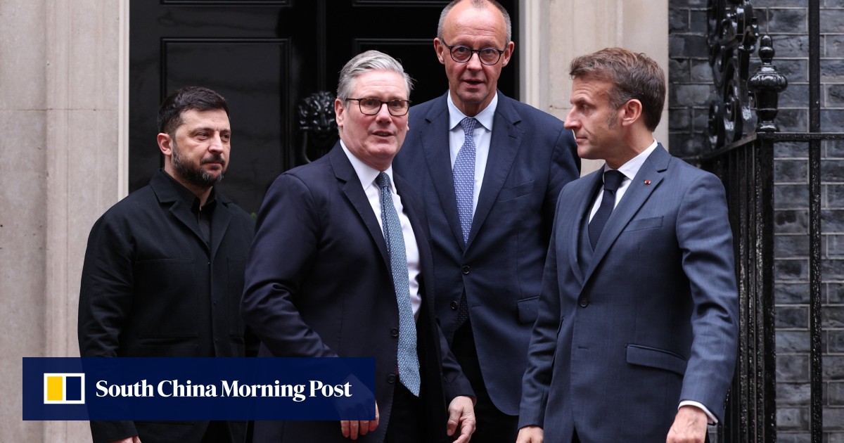 European allies back Zelensky after Trump accused him of not reading Ukraine peace deal