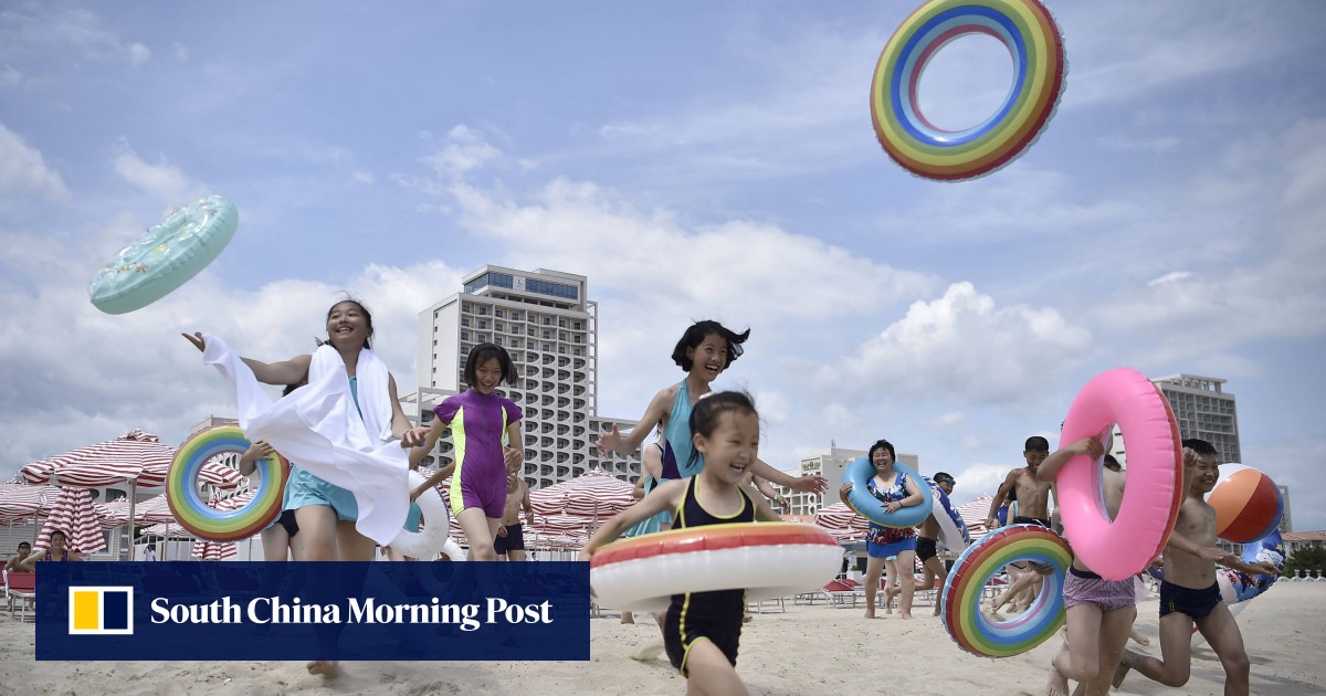 North Korea beckons Chinese tourists with beach resort in 2026 calendar