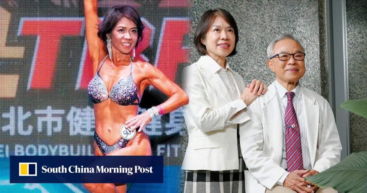 Bikini-clad Taiwan ‘bodybuilding grandma’, 72, flaunts toned muscles at competition