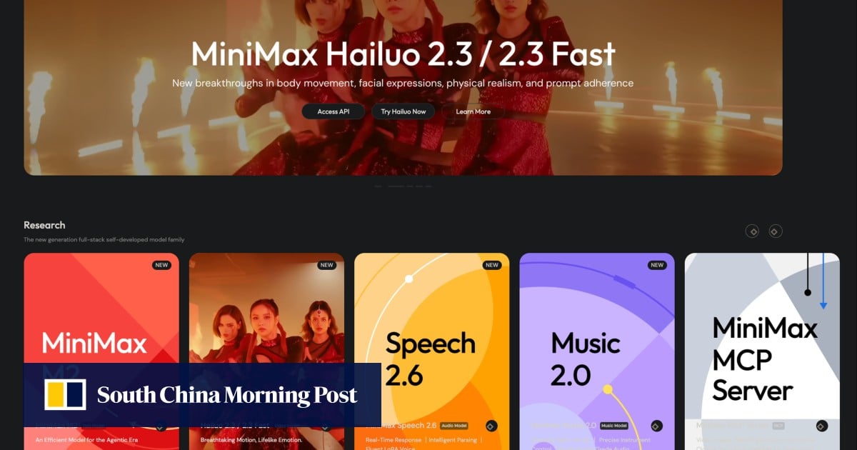 China’s generative AI tiger MiniMax pursues Hong Kong IPO to expand global reach