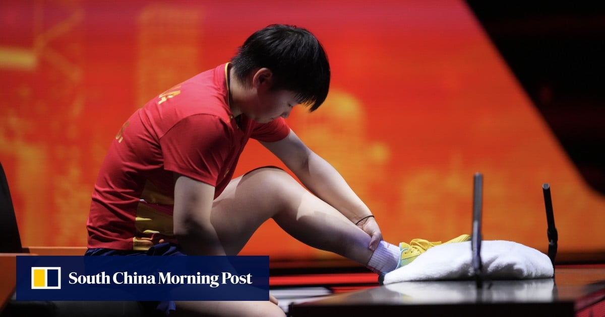 WTT Finals Hong Kong: Sun Yingsha hit by injury, loses mixed doubles final with Wang Chuqin