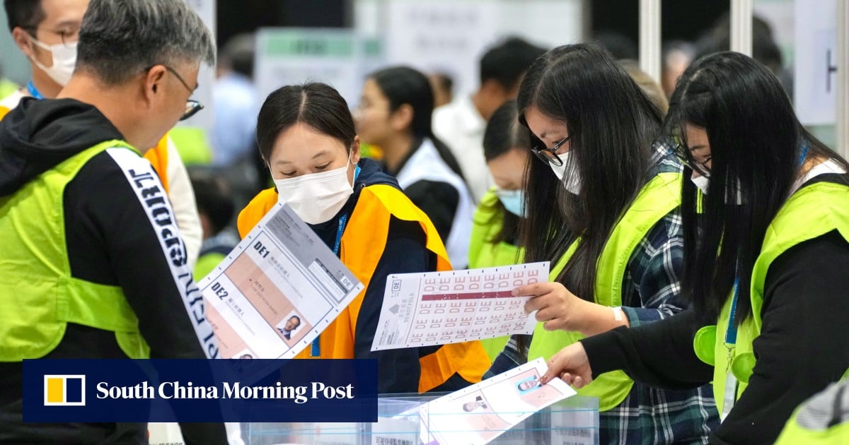 Record tally of spoiled votes in Hong Kong poll ‘not due to pressure on public’