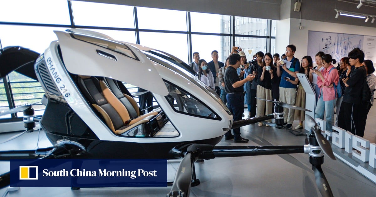 Hong Kong aims to launch passenger-carrying drones in 2 to 3 years