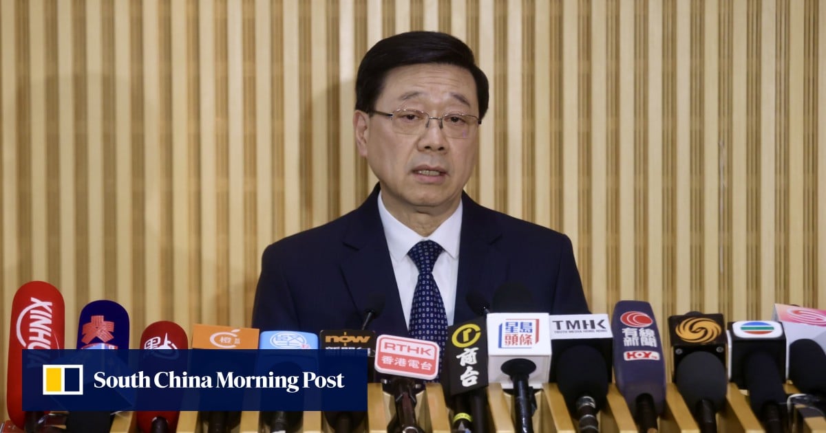 Hong Kong’s John Lee to visit Beijing this week for annual duty visit