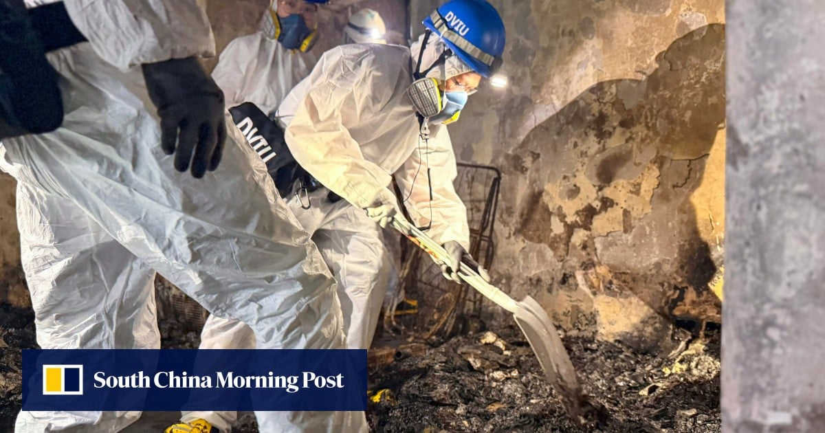 Hong Kong police deployed to Tai Po fire site show resilience: psychologist
