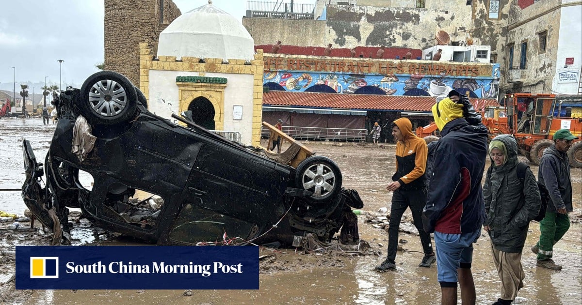 37 die in Morocco in torrential rain and flash floods