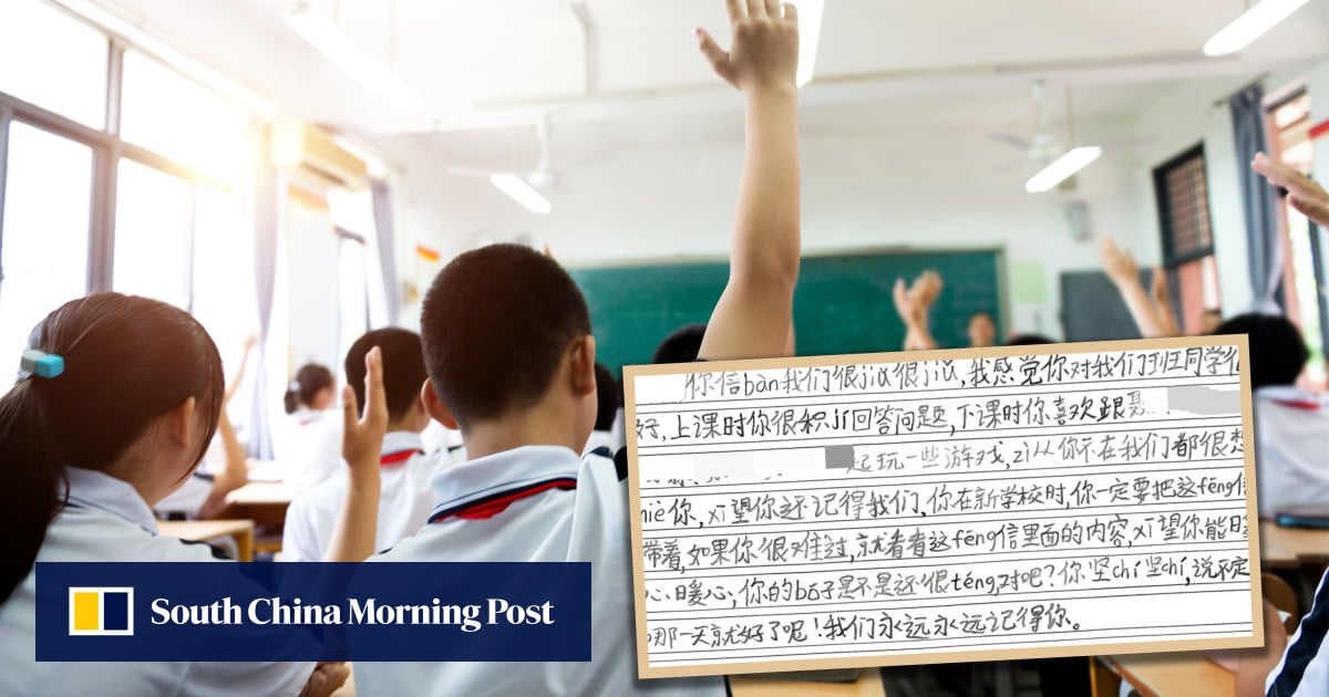 China teacher hides pupil’s death from class, asks group to write farewell letters