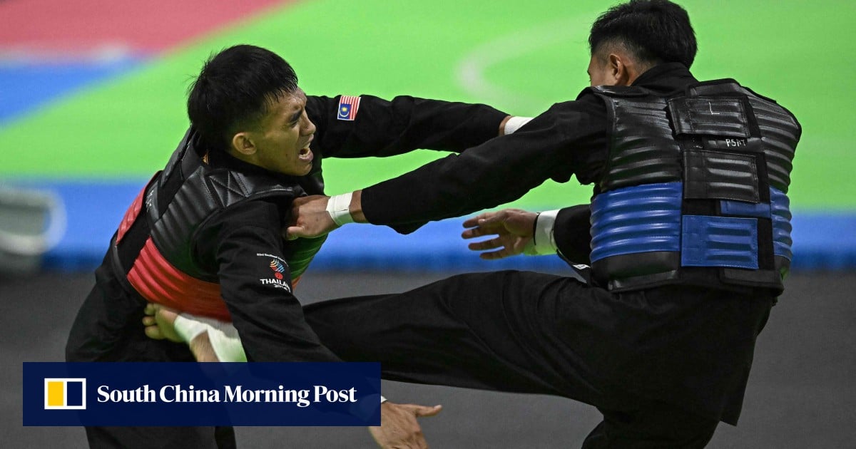 Malaysian martial art coach accused of striking Southeast Asian Games judge after protests