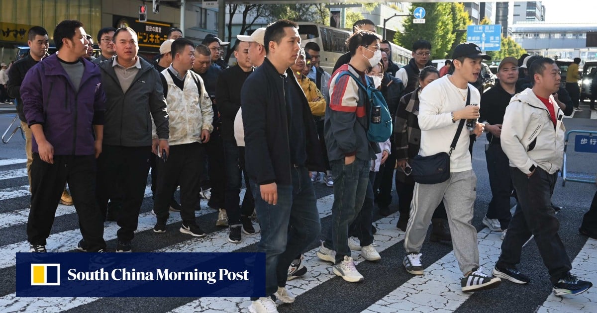 Chinese tourist arrivals to Japan lose momentum amid simmering tensions