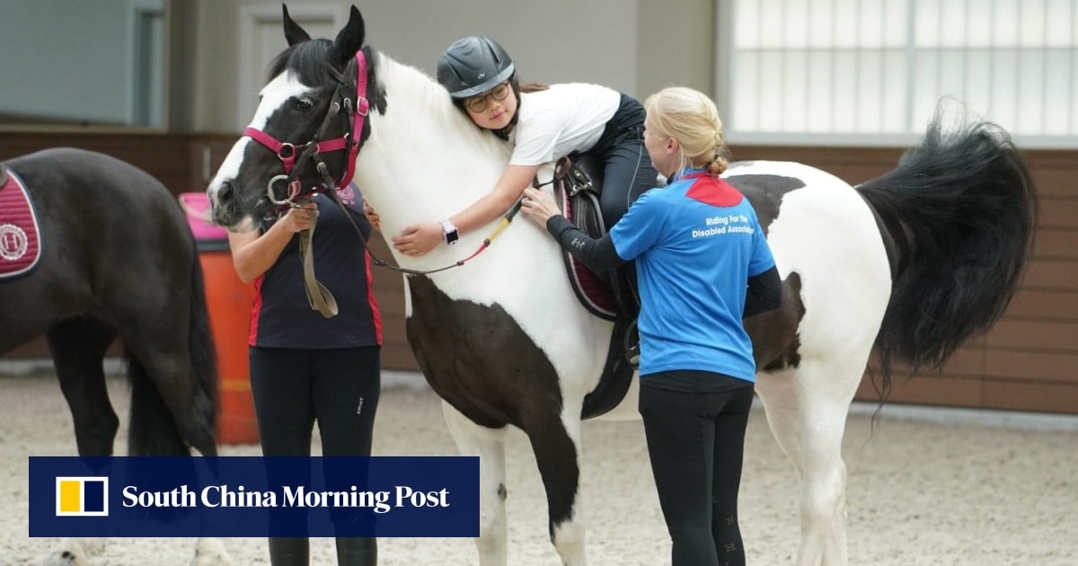 How Hong Kong horse riding charity’s equine therapy helps people with disabilities