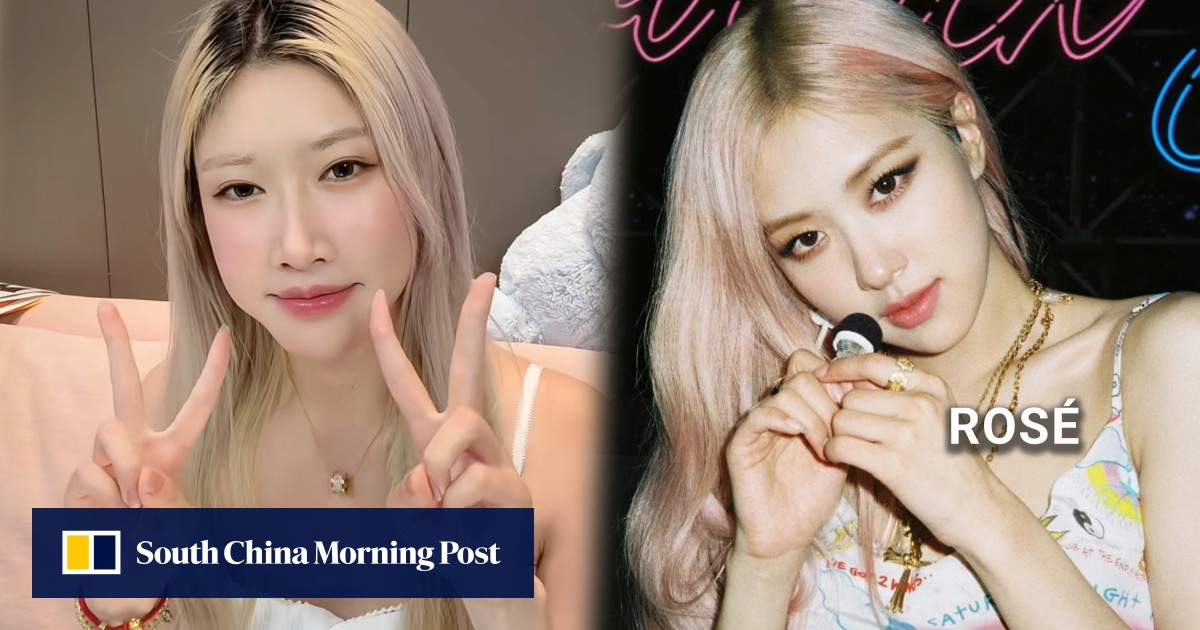 China influencer imitating Blackpink’s Rosé provokes debate about fandom-celebrity grey area