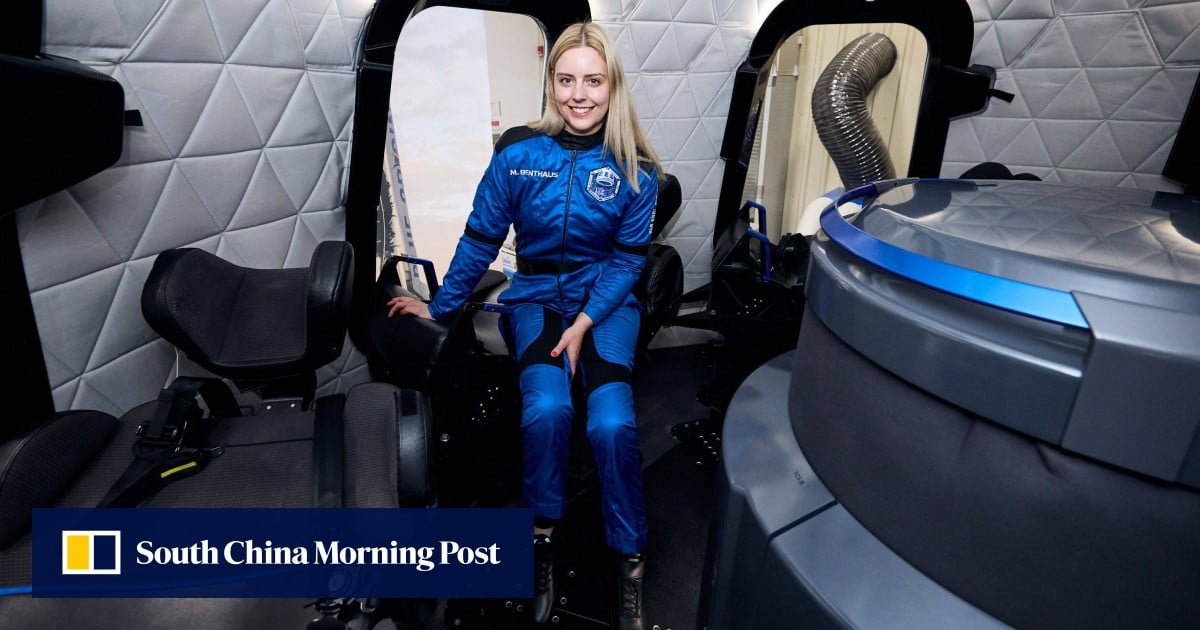 German engineer becomes first wheelchair user to blast into space