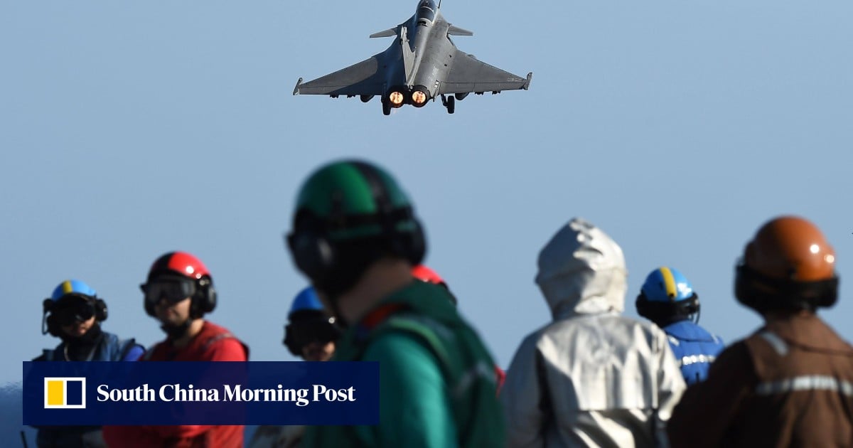 Macron announces new aircraft carrier for France