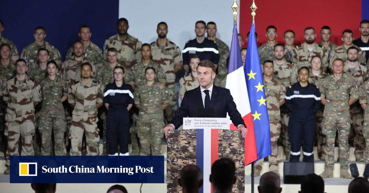 Macron, on UAE visit, announces new French aircraft carrier