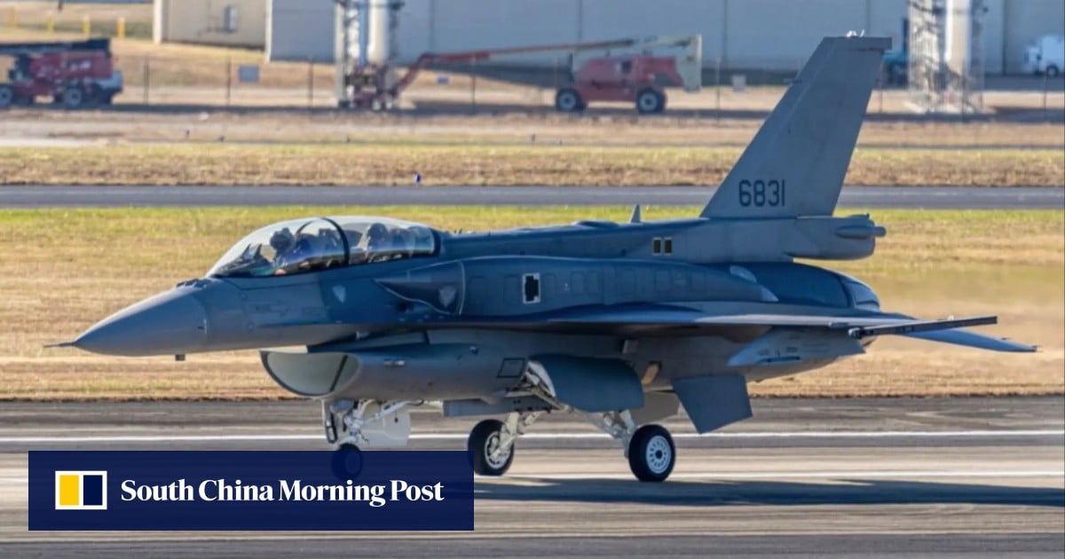 F-16V fighter jet in ground test as Taiwan presses US and Lockheed Martin for delivery