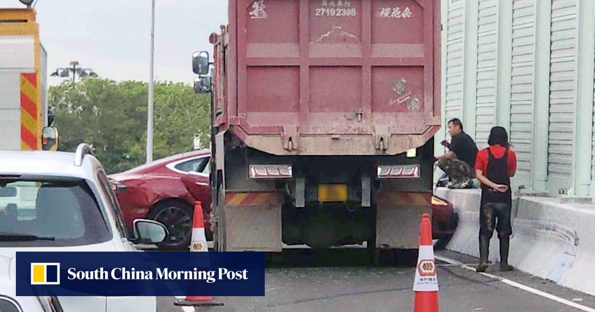 Hong Kong’s new Central Kowloon Bypass records first crash 3 days after opening