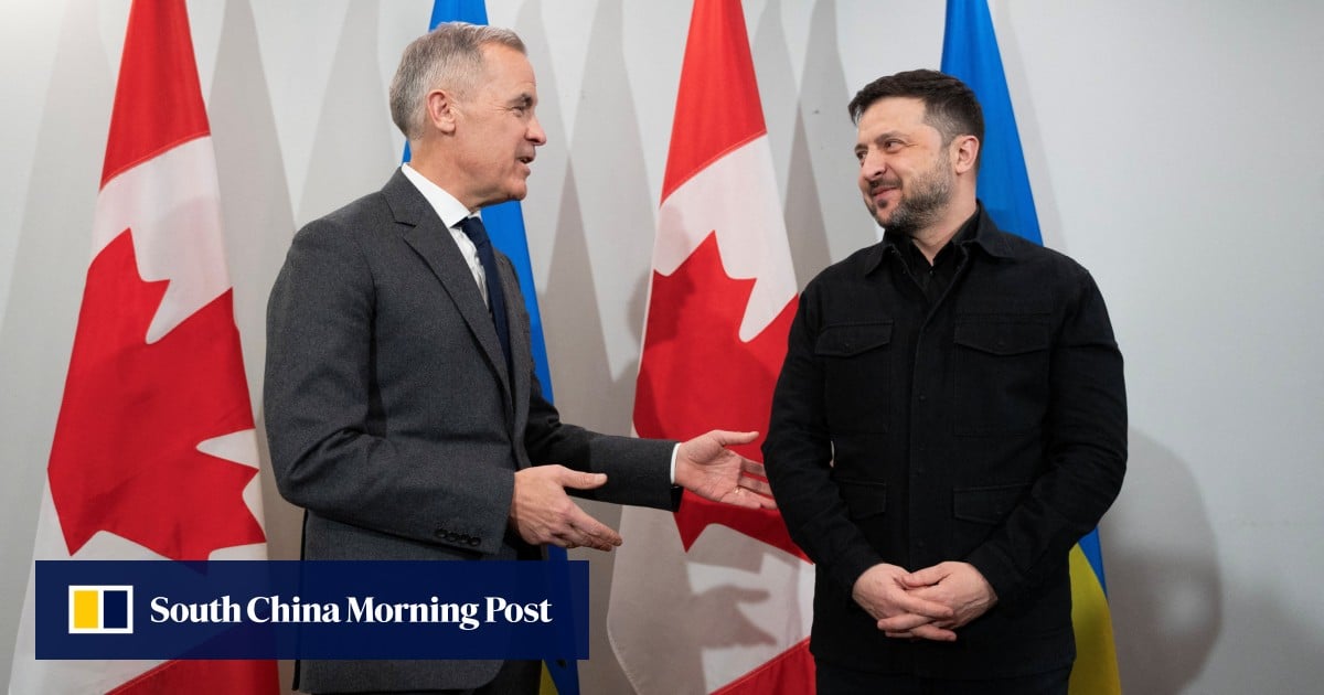 Ukraine peace requires ‘a willing Russia’, says Canada’s PM Carney at Zelensky meeting