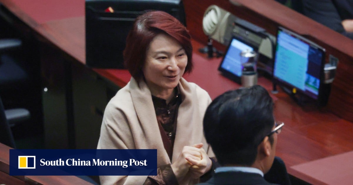 Hong Kong’s Starry Lee seeks to unite lawmakers, but quiet about Legco presidency