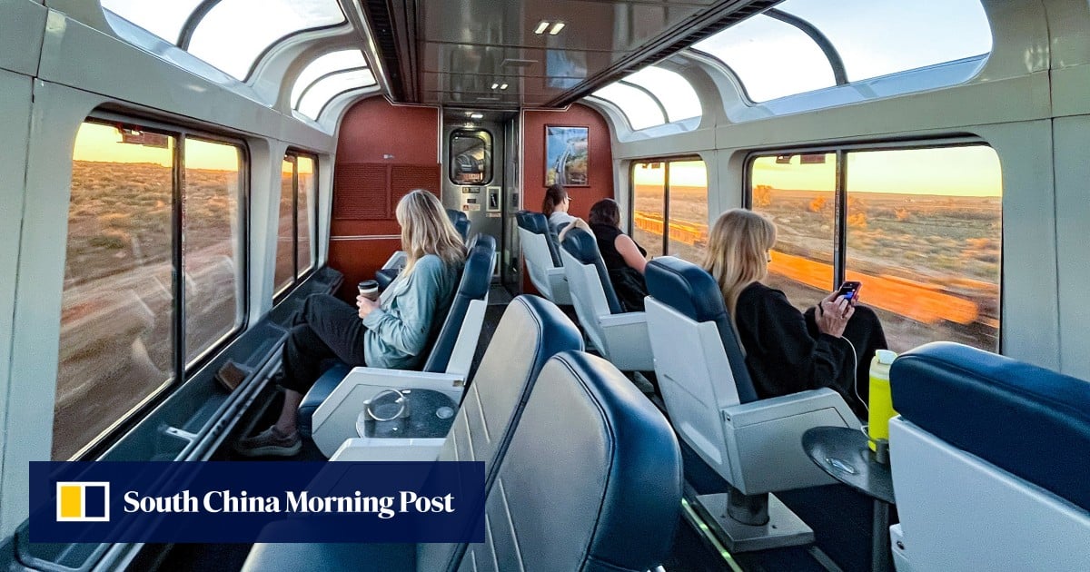 Desert sunsets, delays and dining car treats on a 43-hour train journey from LA to Chicago