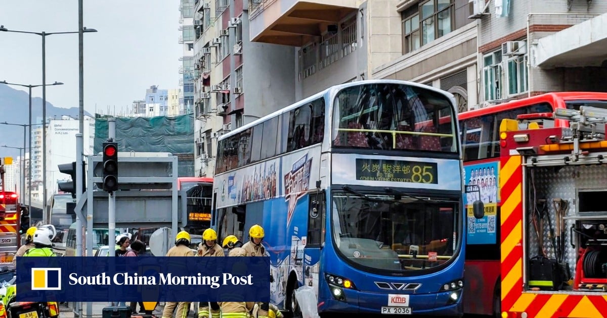 Woman, 27, killed after being hit by KMB bus at road crossing in Hong Kong