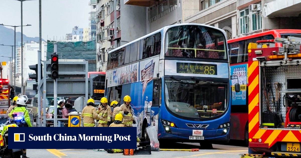 Woman, 27, killed after being hit by KMB bus at road crossing in Hong ...