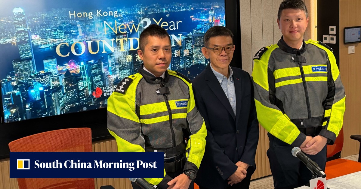 New Year’s Eve Countdown: Lights Replace Fireworks in Hong Kong
