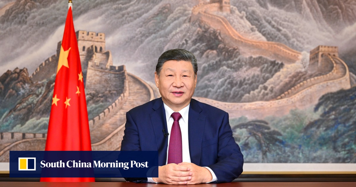 In New Year’s speech, Xi urges growth and vows ‘unstoppable’ Taiwan reunification