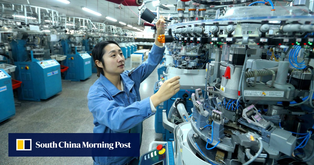 China’s factory activity breaks 8-month contraction, but headwinds persist