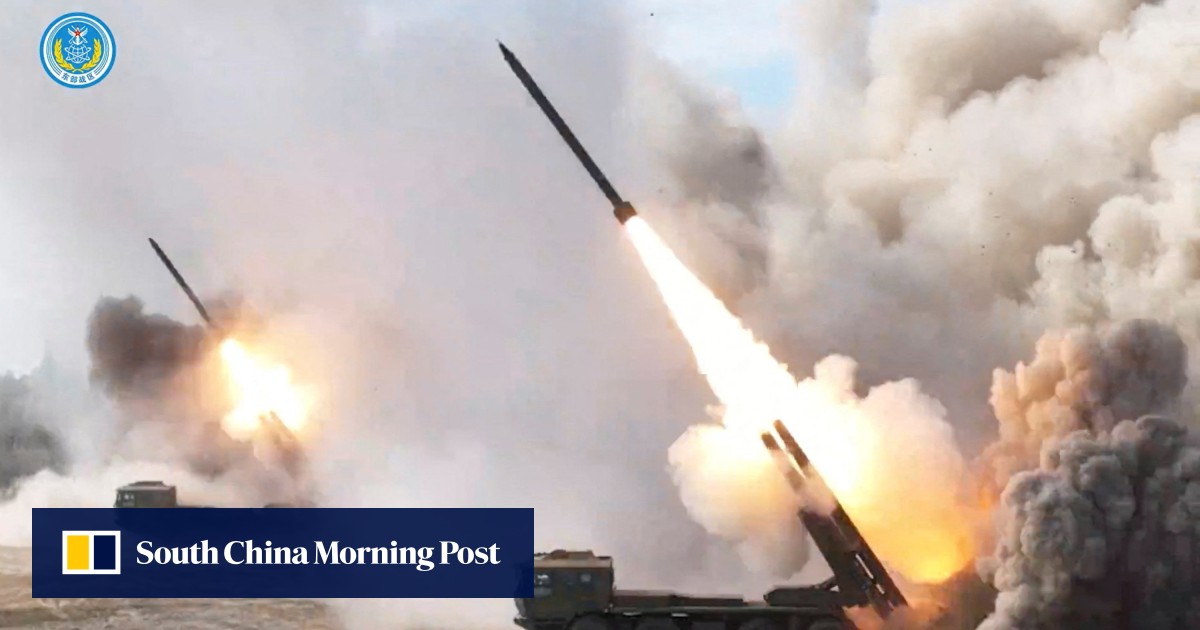 Was PLA’s Taiwan drill testing ‘inexpensive’ ways to wear down island’s air defence?