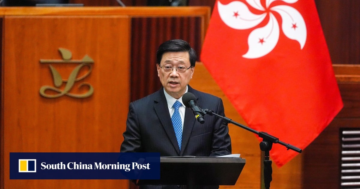 Hong Kong’s John Lee suffering from sciatica, Chief Executive’s Office says