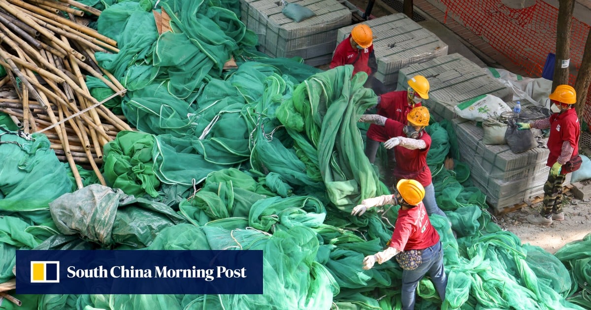 Hong Kong firms set to return to projects as new scaffolding nets expected soon