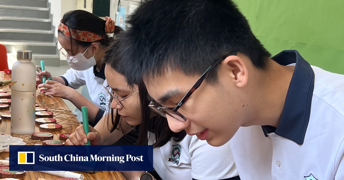 Korean International School supports charity with Christmas crafts, educational booths