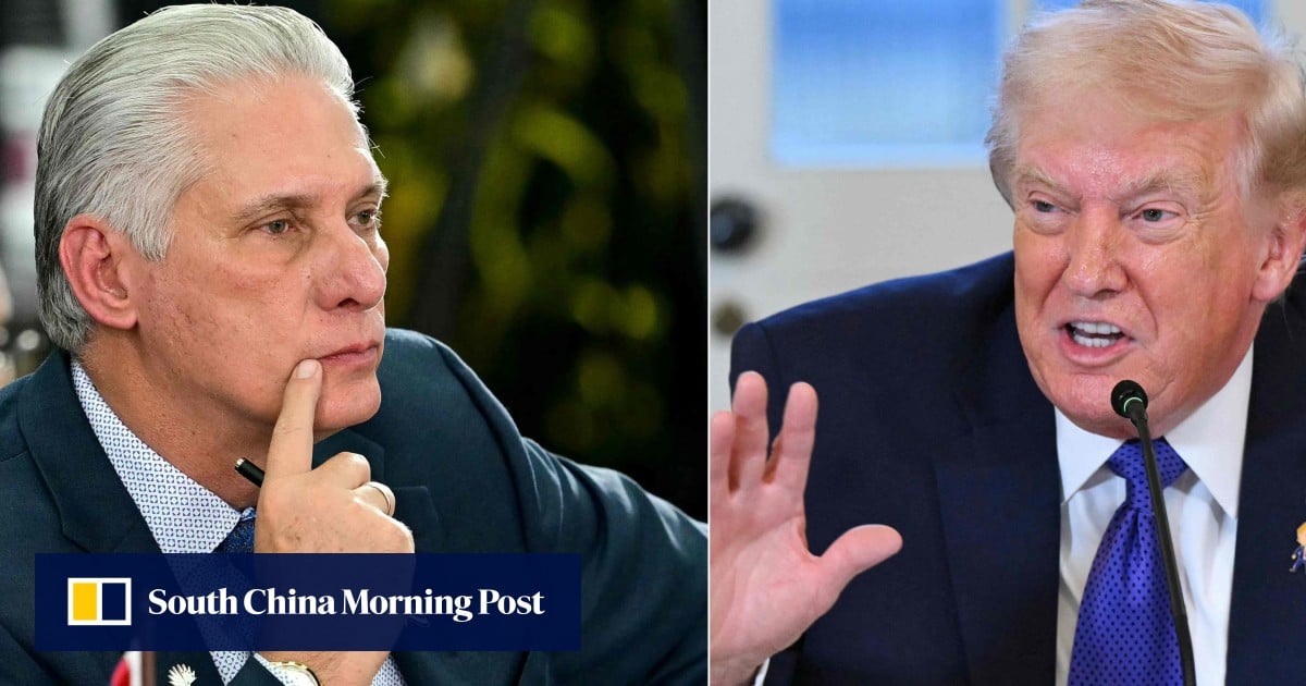 Cuba’s Diaz says ‘no conversations’ with US after Trump threats amid Venezuela tensions