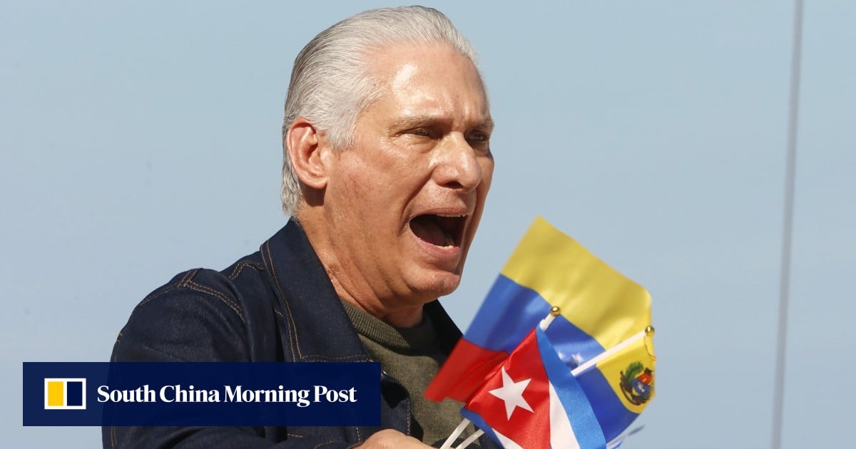 Cuba’s president denies being in talks with US after Trump threats