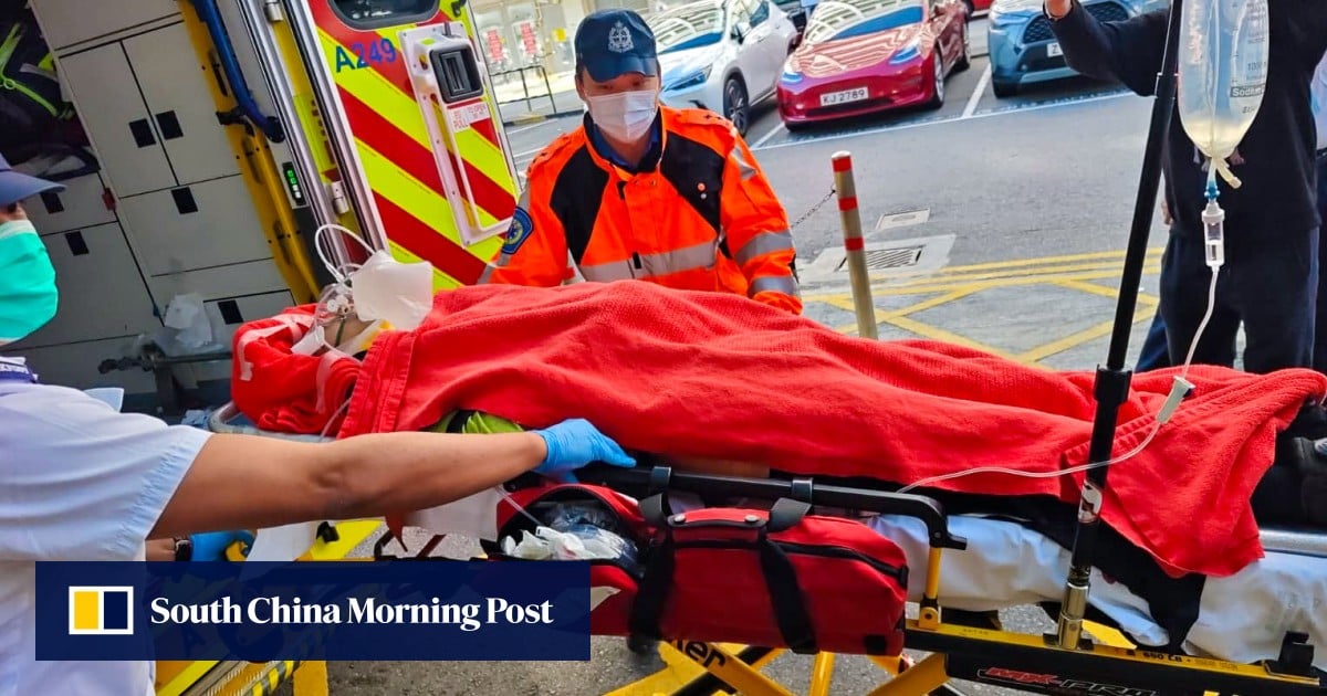 Worker killed, 2 others injured by falling gas cylinders on Hong Kong building site