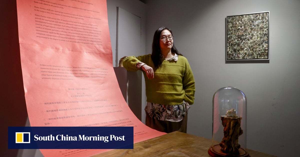 Hong Kong artist challenges disability labels in new exhibition