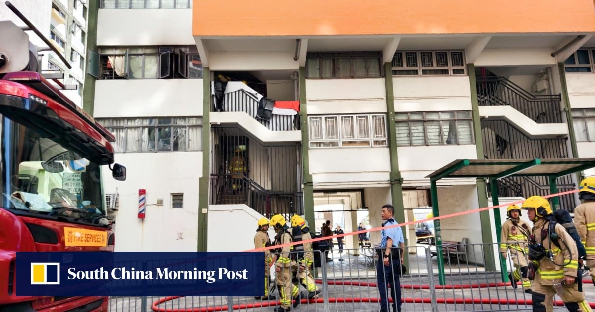 Elderly man dies in fire at Hong Kong public housing estate