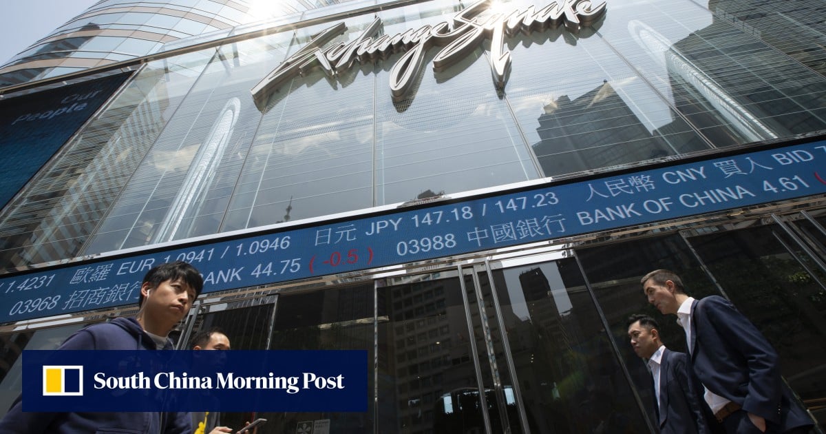 Hong Kong stocks edge higher as investors hedge against Middle East uncertainty