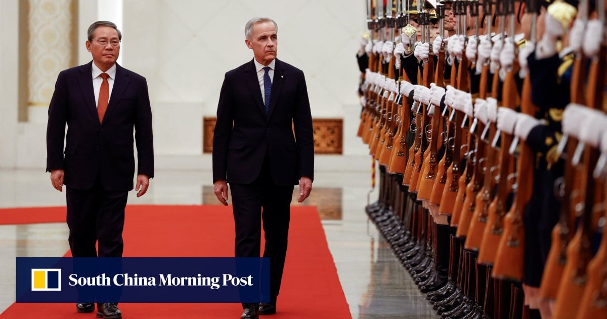 China and Canada at ‘new starting point’ as Mark Carney breaks ice with state visit
