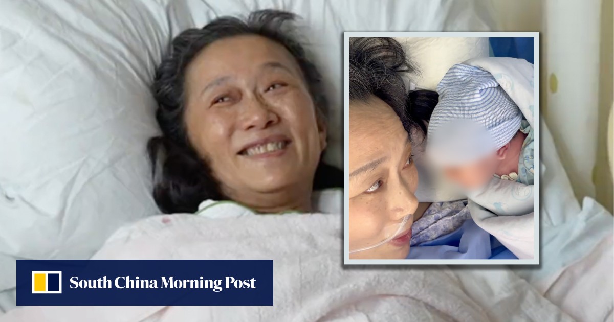 ‘Lonely’ Chinese woman, 59, becomes oldest in her city to give birth after IVF treatment