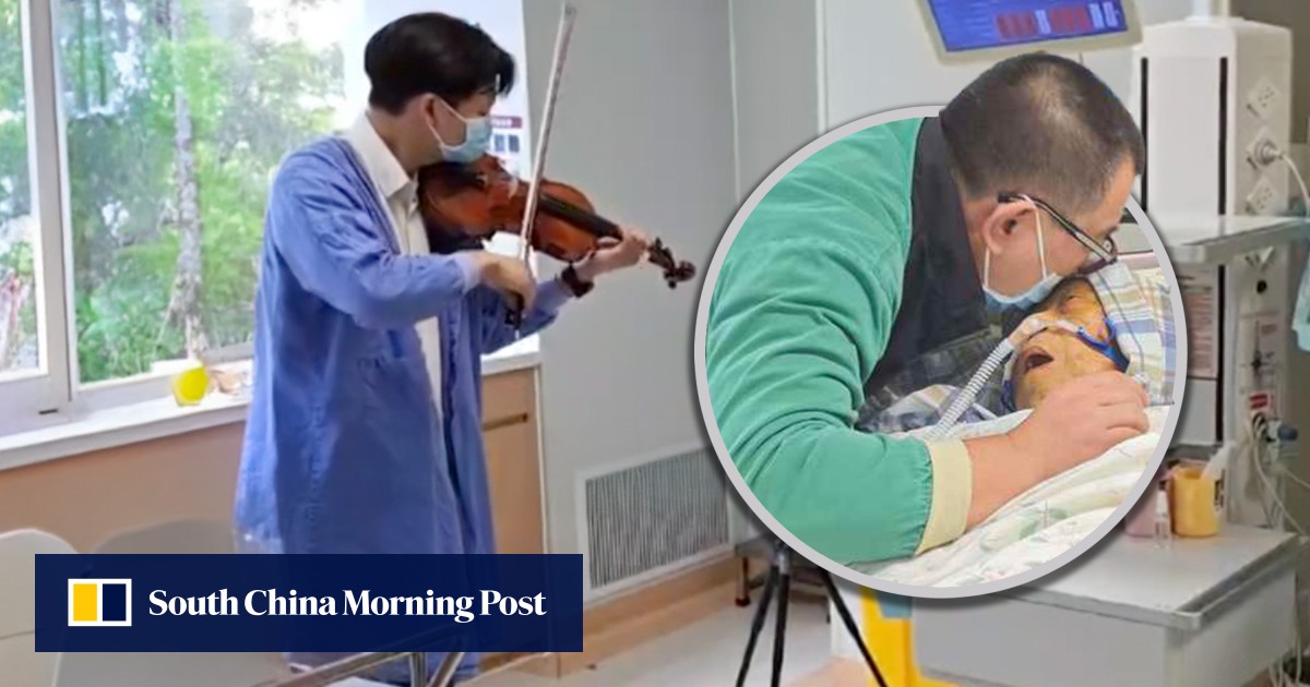 China son invites violinist to play for terminally ill mum in hospital to give her strength