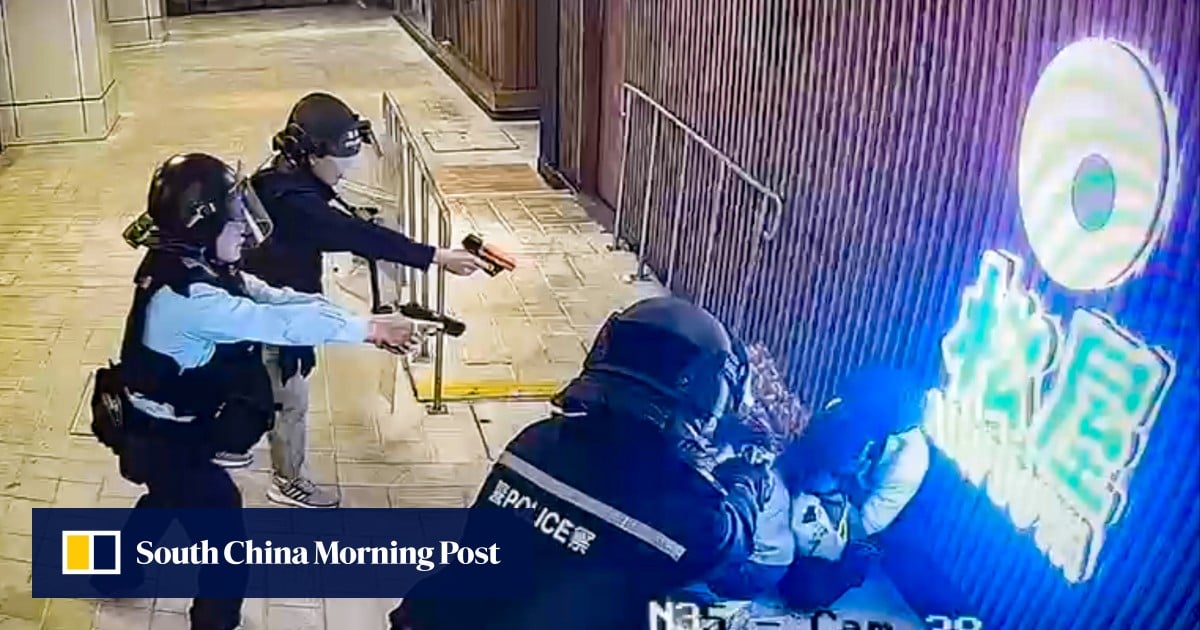 Hong Kong’s Chris Tang defends police’s ‘difficult decision’ to shoot knife-wielding man