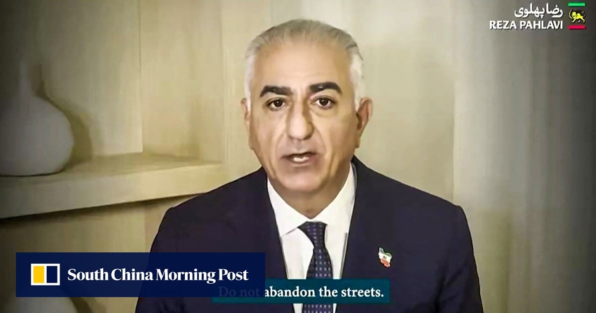 Exiled crown prince’s plan for Iran is mostly aimed at Trump, researchers say