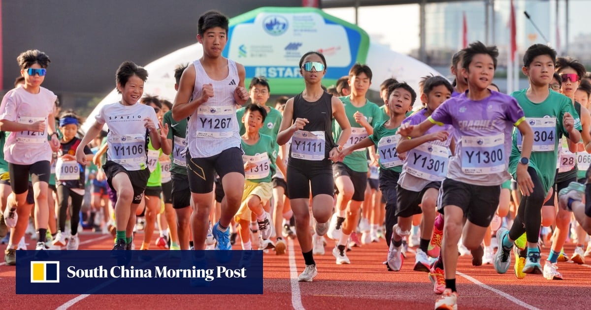 In pictures: youngsters compete in new youth race ahead of Standard Chartered Hong Kong Marathon