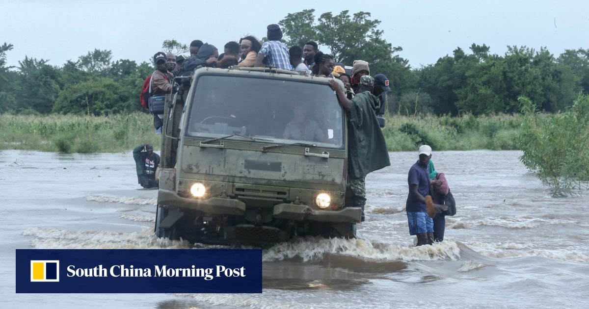 Over 100 dead in torrential rains and floods across southern Africa